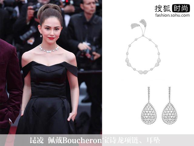 关晓彤薄荷绿礼服裙获赞，胡歌红毯上的“眨眼杀”好迷人！