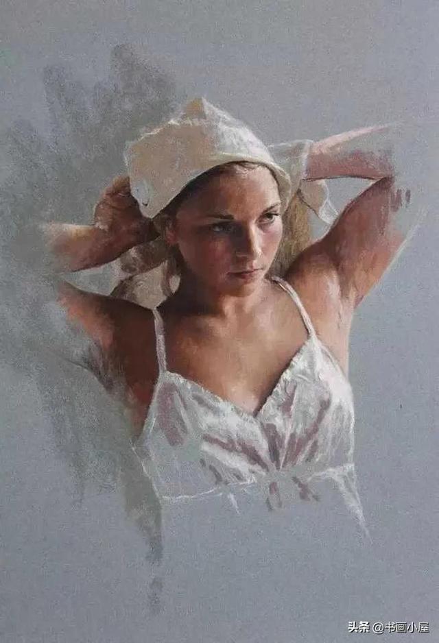 人体艺术油画，展现了倾国倾城的美！