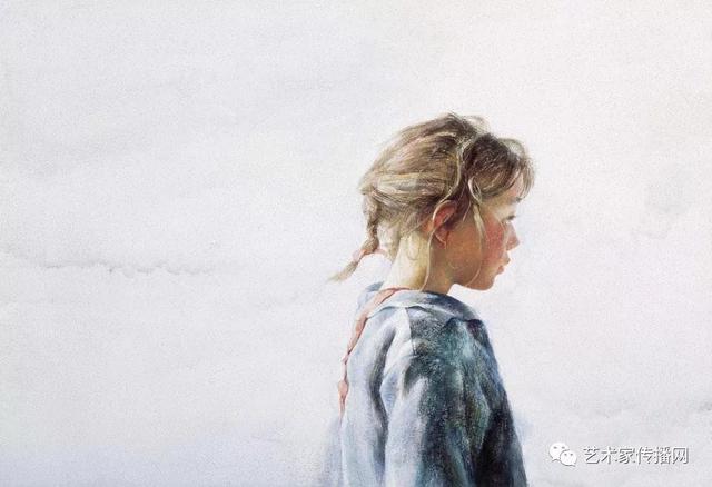 李晓刚用坦培拉油画混合画法画出的人体画，真是惊艳