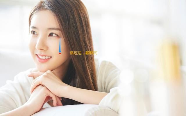 颧髎穴，脸上的穴位，治疗各种面部疾患，牙痛，脸部抽搐，歪嘴等