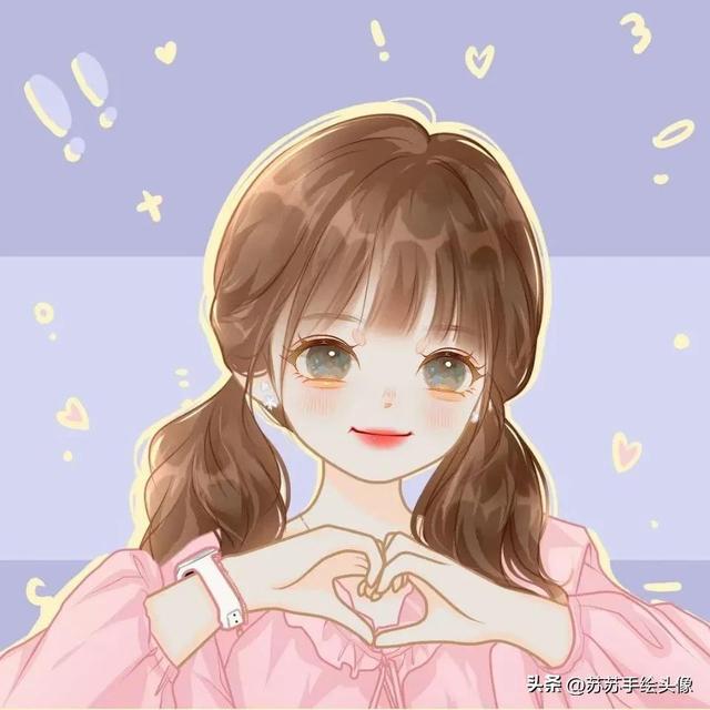 换个头像吧，超好看的女生动漫头像，太治愈好心情了