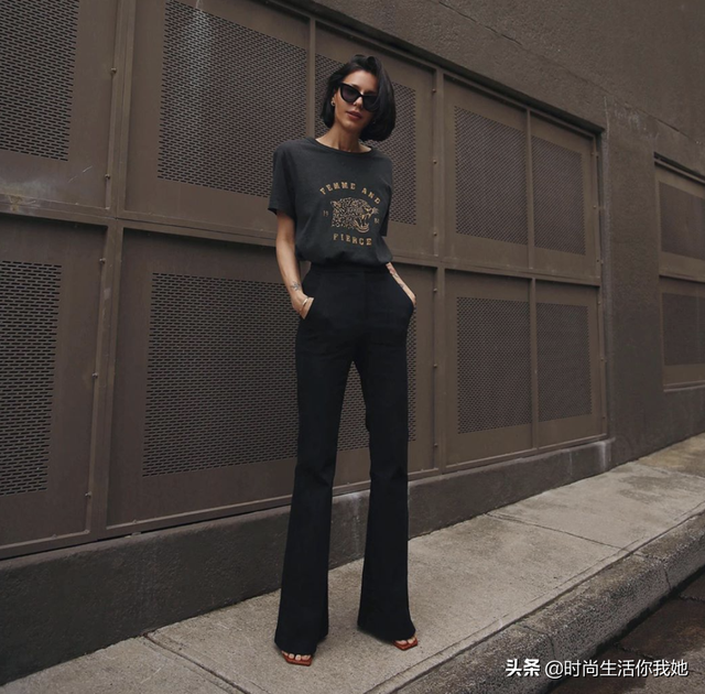 今夏王炸组合“T恤+阔腿”，人人皆能轻松驾驭！让你气质一路飙升
