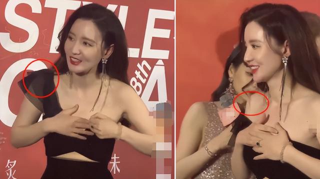 肩带崩断、裙下走光，7位女星走红毯的社死瞬间，画面太尴尬了