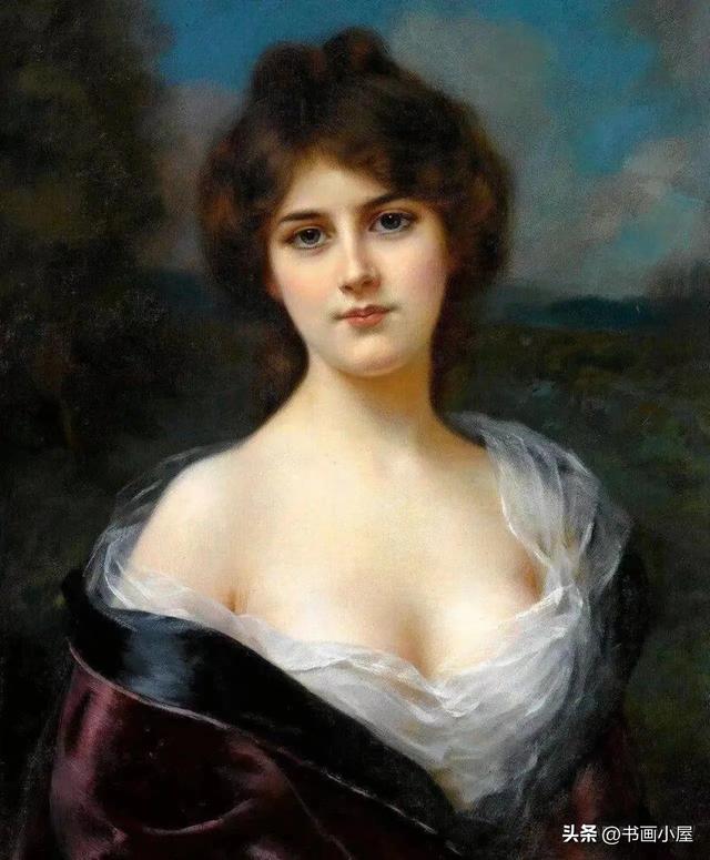 人体艺术油画，人间仙女款款走来了！