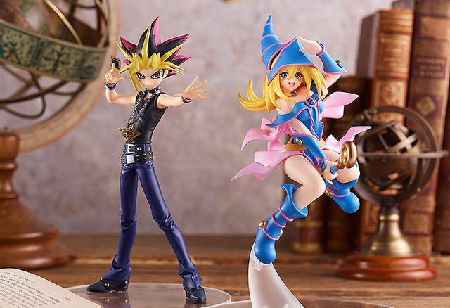 游戏王童年女神黑魔导女孩手办 超赞的性价比 两张票子就能接回家