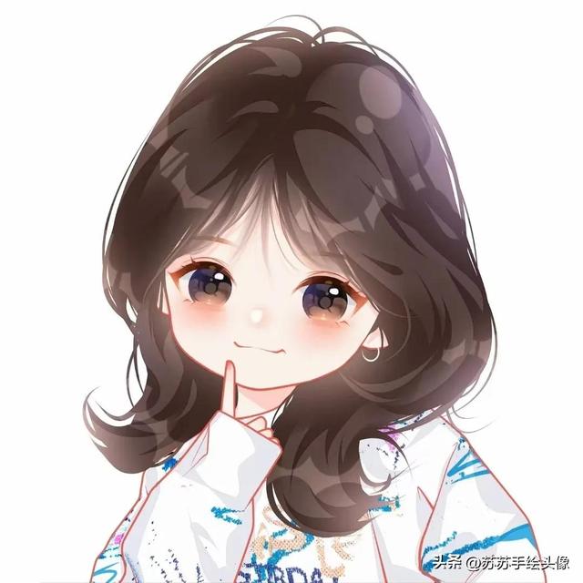 换个头像吧，简单可爱的女生卡通头像，太有童年的趣味性了