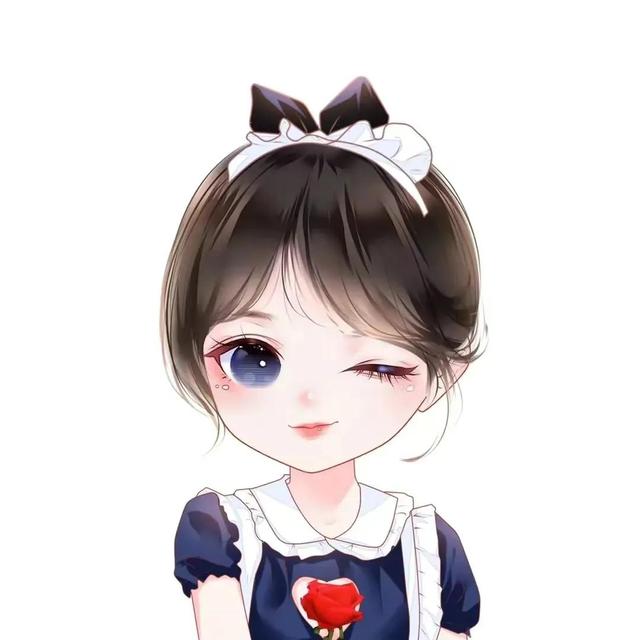 好可爱的真人少女卡通头像，心要萌化了