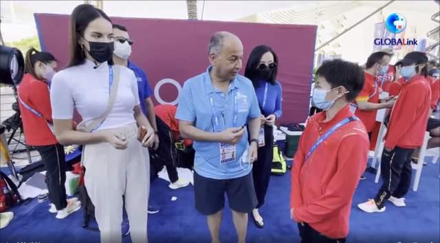 跳水赛尴尬一幕！美女小姐姐有超模般身材，大家却抢着围观全红婵