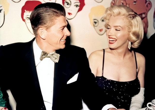 美国前总统里根风流史：和好莱坞50多名女星有染，其中还包括梦露