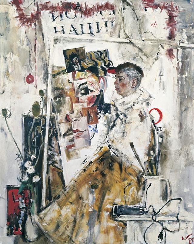 俄罗斯画家尤里·卡留塔的油画美女，优雅而妩媚！