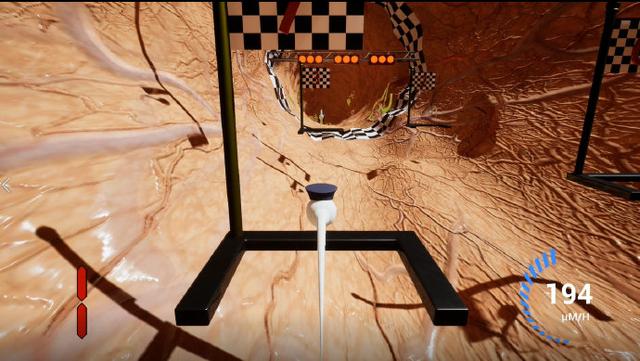 奇葩竞速游戏上架Steam,将人体受孕过程做成了一款·射击赛车游戏