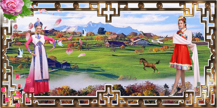 动态美女美景欣赏，太美了！