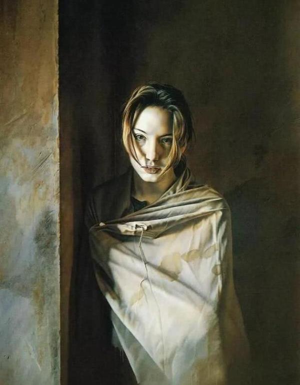 匈牙利超现实主义画家艾斯特凡·桑多菲人体油画欣赏