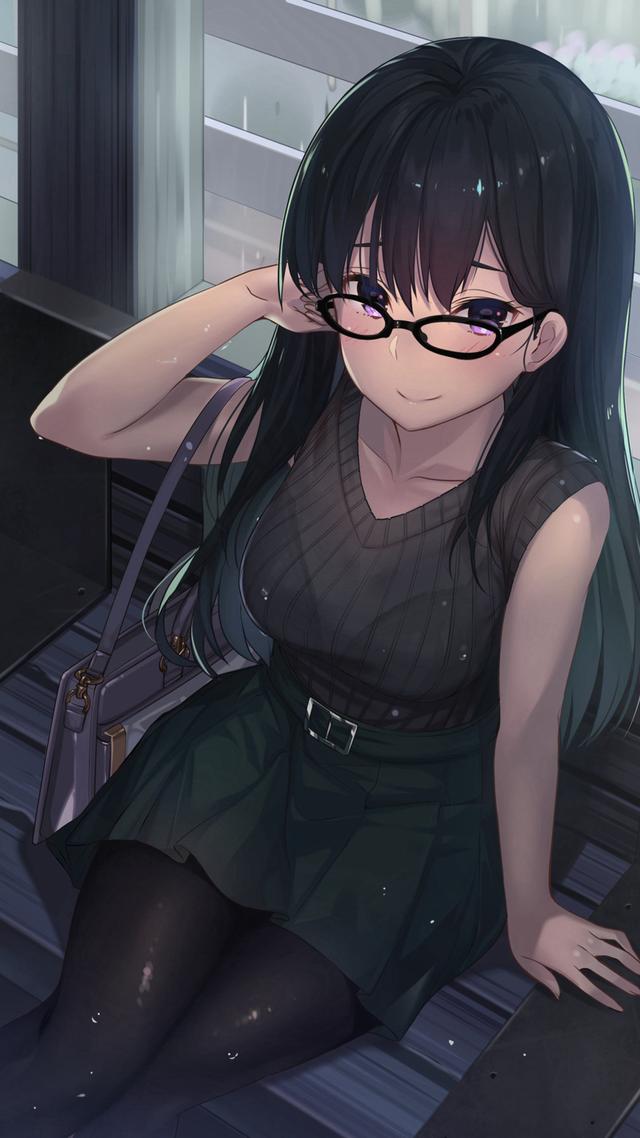 「动漫壁纸」动漫美女性感插画手机壁纸