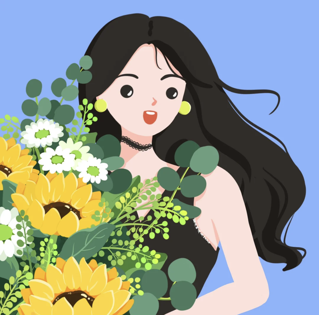 简直是萌妹天花板，超萌且治愈的Q版小女孩插画，看起来十分软萌