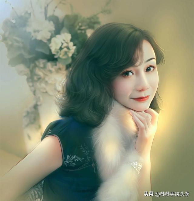 换个头像吧,清纯唯美的女生头像,网友纷纷夸赞