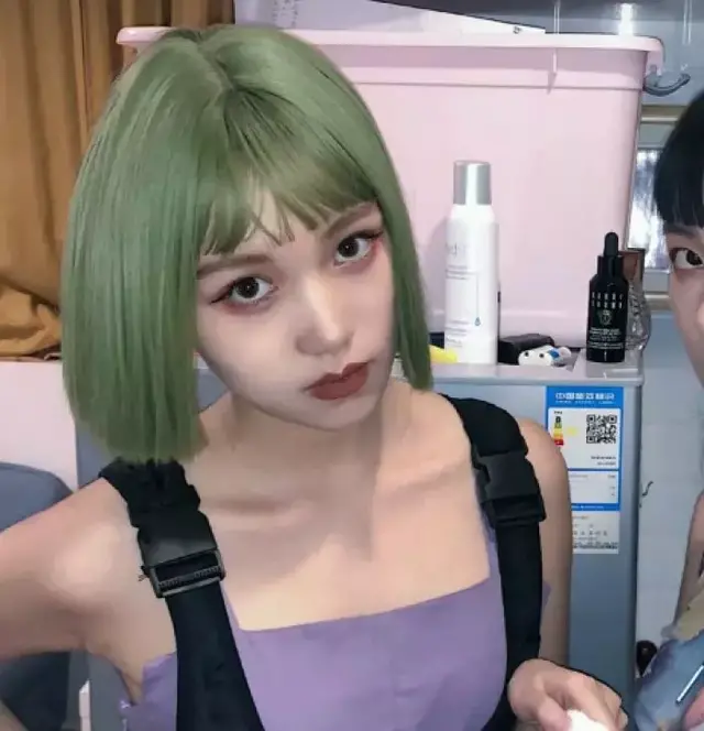 女生头像丨个性绿色系小仙女头像