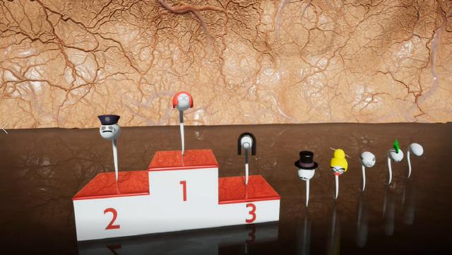 奇葩竞速游戏上架Steam,将人体受孕过程做成了一款·射击赛车游戏