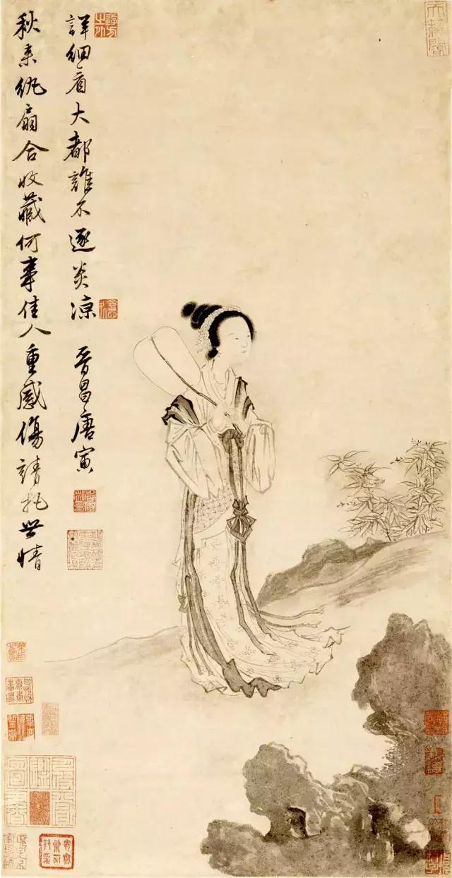 名画欣赏:藏在世界各地的中国古代仕女图