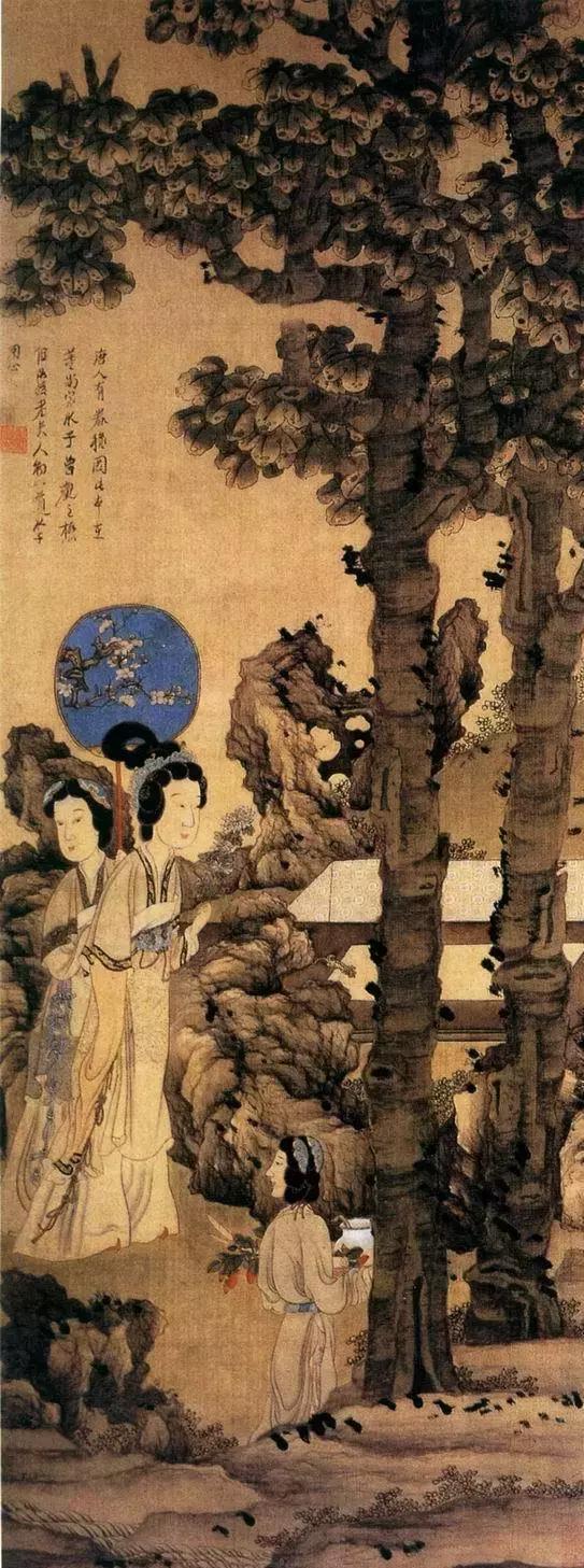 名画欣赏:藏在世界各地的中国古代仕女图