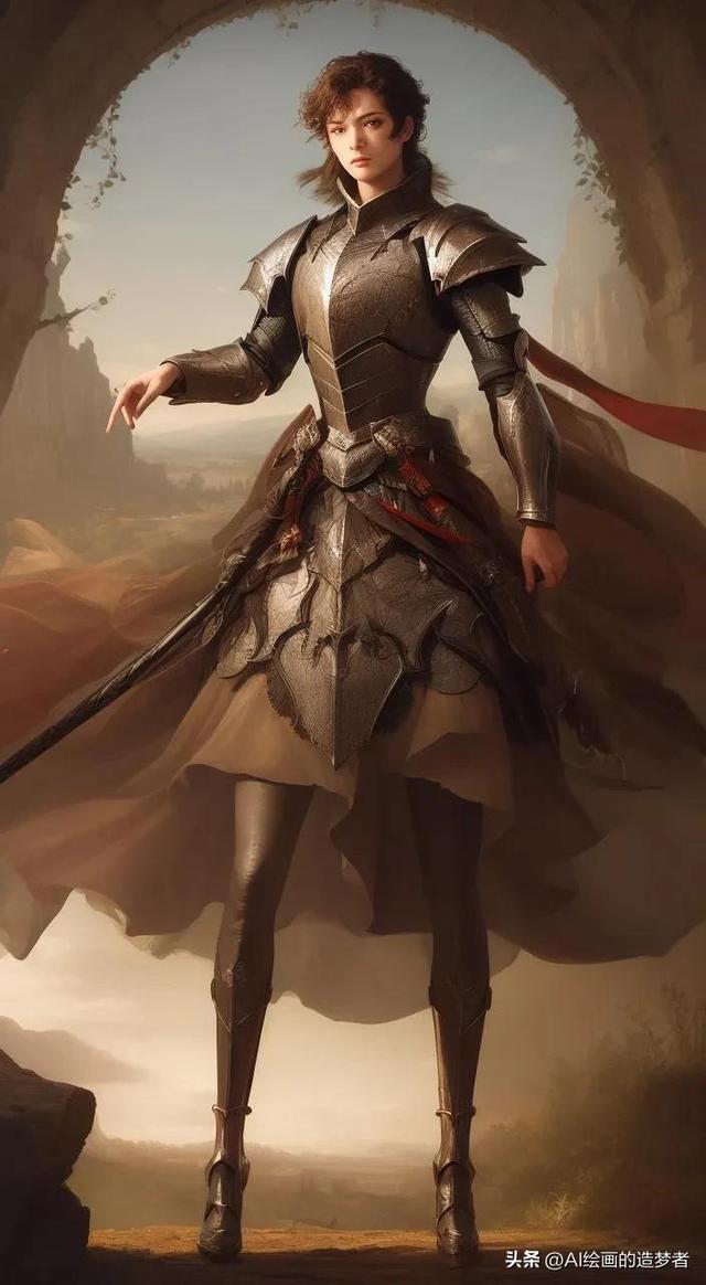 AI美人(5) 美女骑士，惹不起快躲起