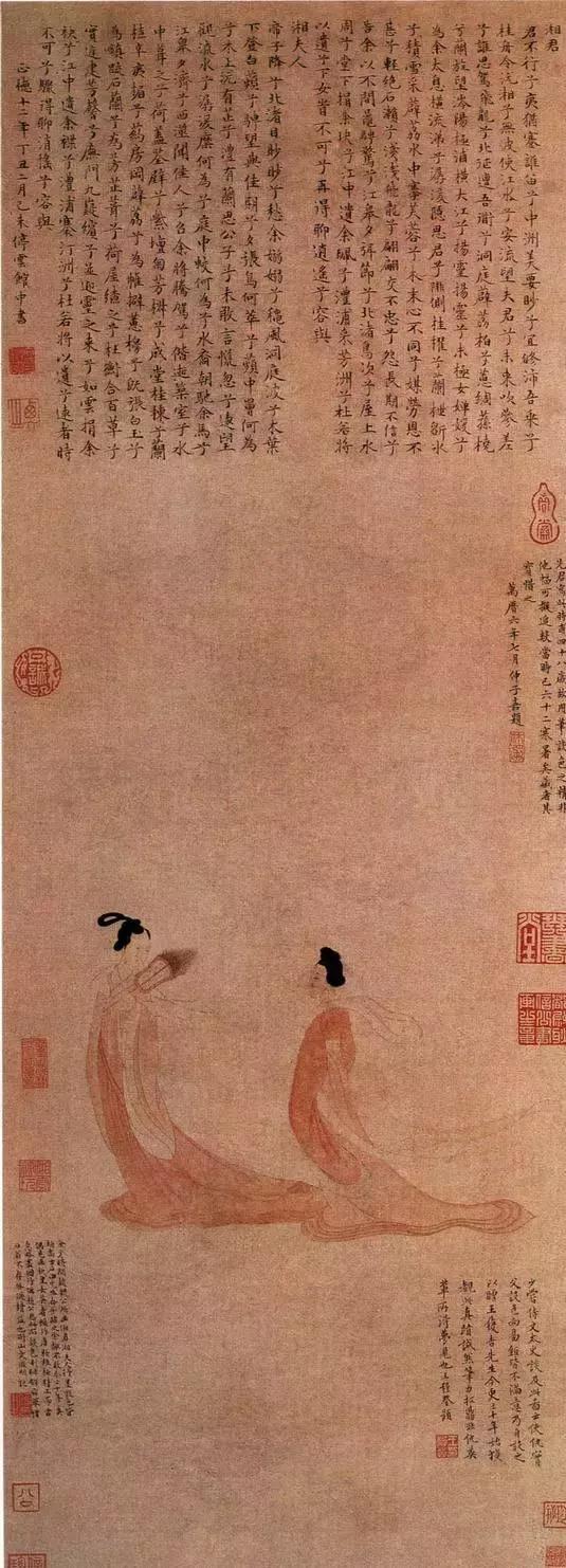 名画欣赏:藏在世界各地的中国古代仕女图