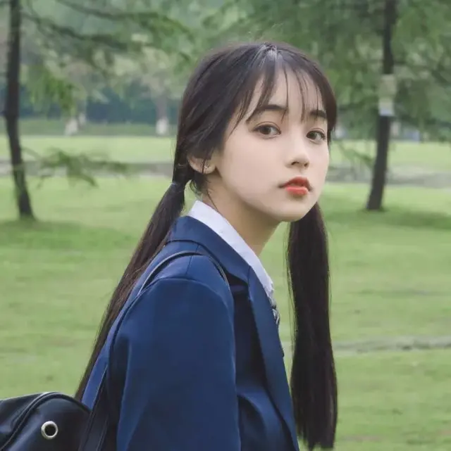 女生头像丨个性绿色系小仙女头像