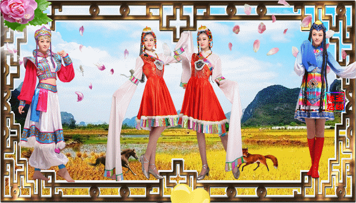 动态美女美景欣赏，太美了！