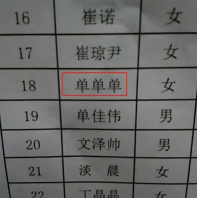 女生姓“关”从未被老师点名，只因名字太特别，怕学生哄堂大笑