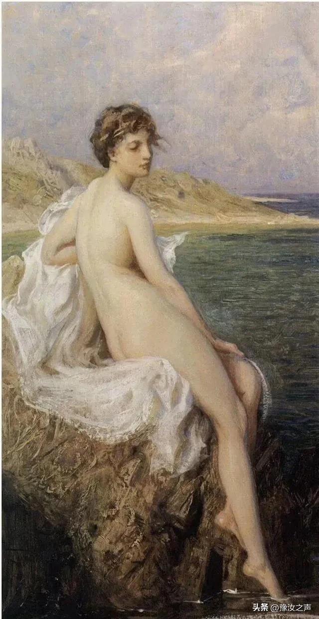 英国画家赫伯特•詹姆斯•德拉波的美女人体油画艺术作品欣赏