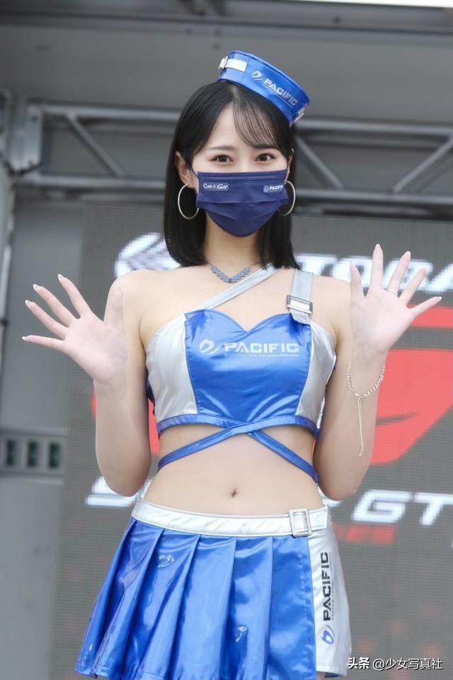 大长腿美女，日本超人气车模川瀬もえ！