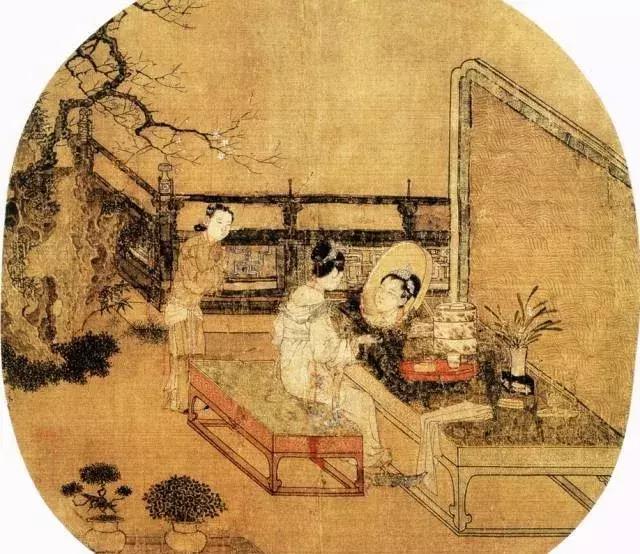 名画欣赏:藏在世界各地的中国古代仕女图