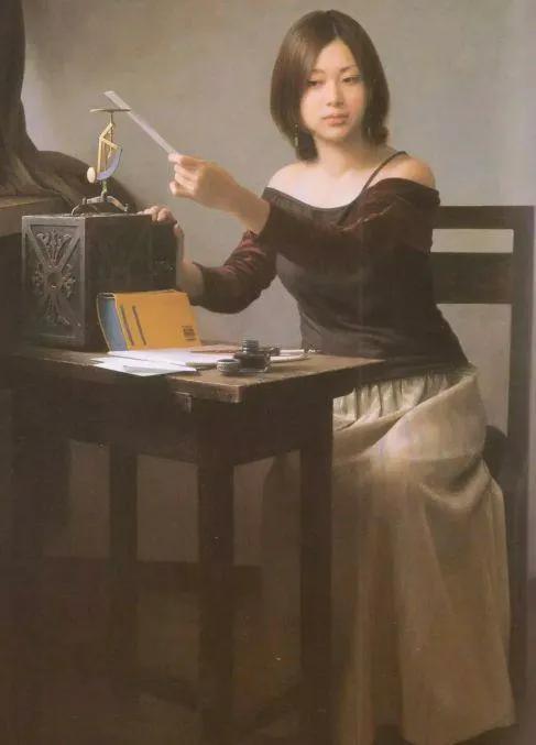 欣赏姿色美艳的日本女性形体油画,了解法国画家浪漫的艺术情缘