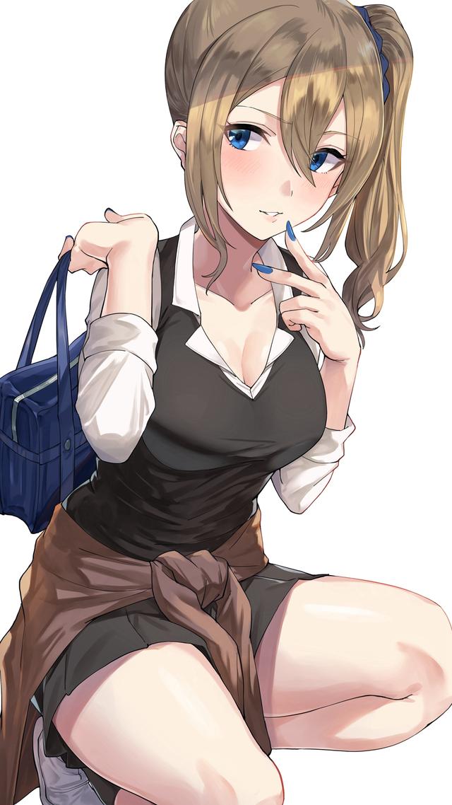 「动漫壁纸」动漫美女性感插画手机壁纸