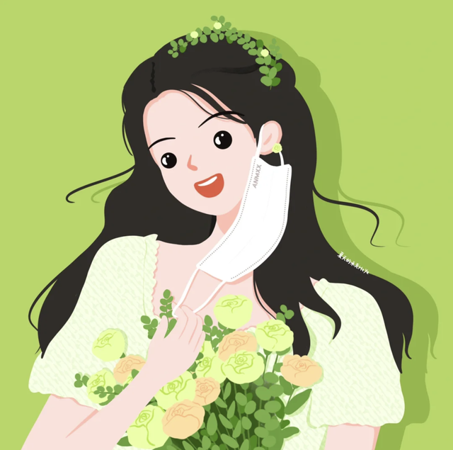 简直是萌妹天花板，超萌且治愈的Q版小女孩插画，看起来十分软萌