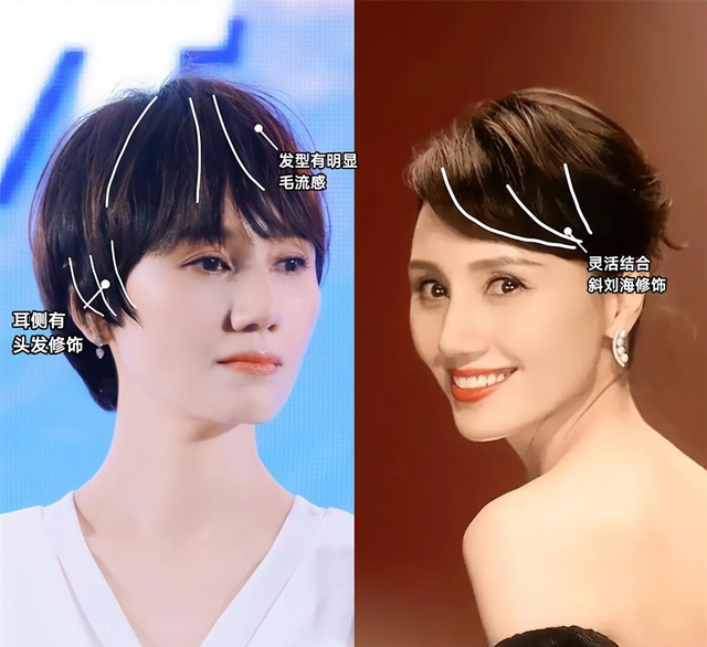 “挂耳短发”才是最适合40+女人的发型，看孙俪、袁泉你就明白了