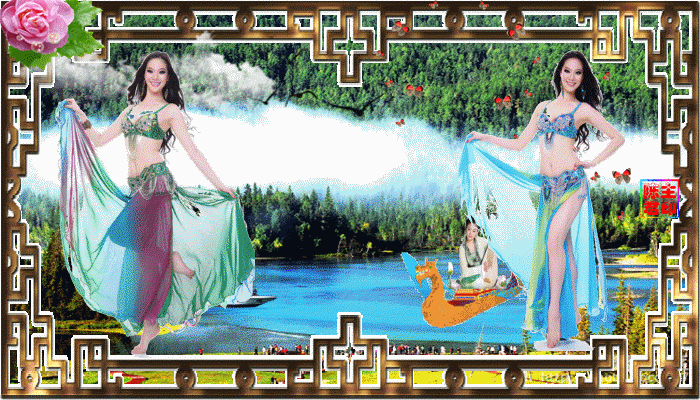 动态美女美景欣赏，太美了！