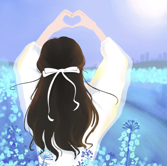 简直是萌妹天花板，超萌且治愈的Q版小女孩插画，看起来十分软萌