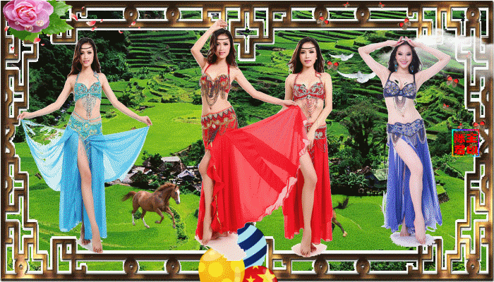 动态美女美景欣赏，太美了！