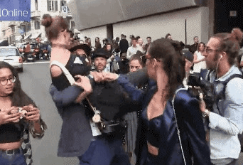 迪丽热巴被变态跟踪，小李子被抱腿埋裆！明星活该被骚扰吗？