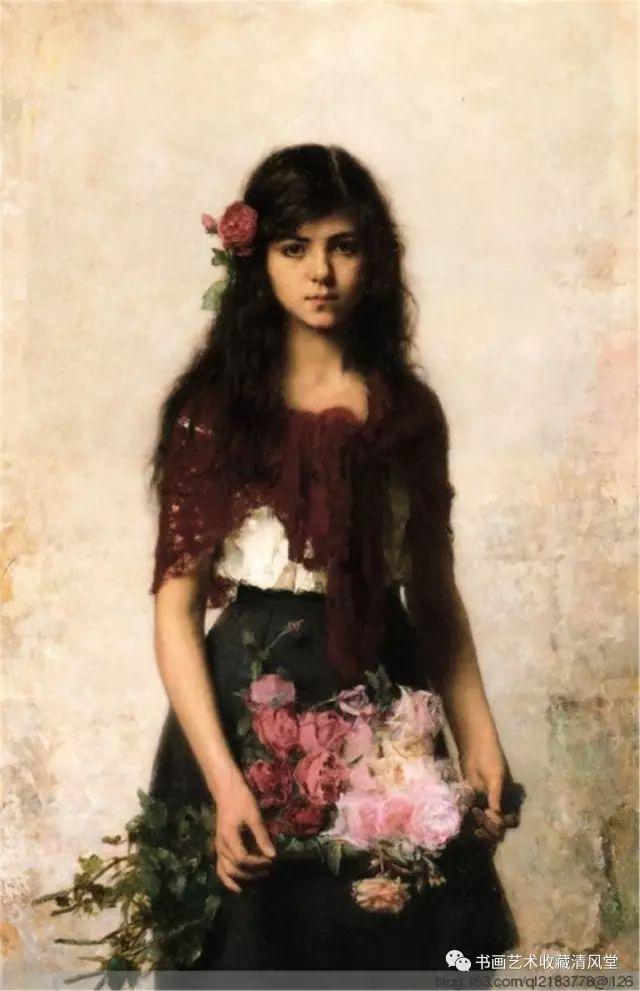 六十幅作品——油画中的俄罗斯美女