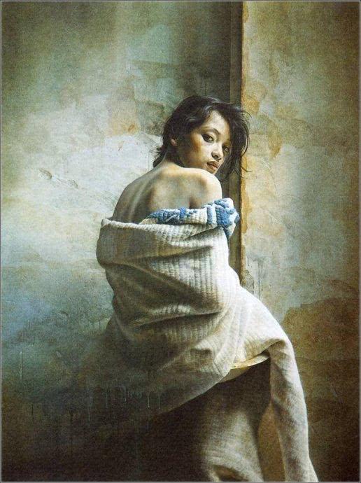 匈牙利超现实主义画家艾斯特凡·桑多菲人体油画欣赏