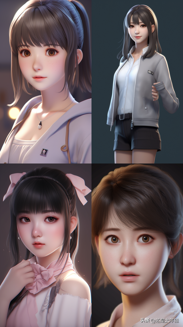 超真实写真的可爱女生 第一弹 15P