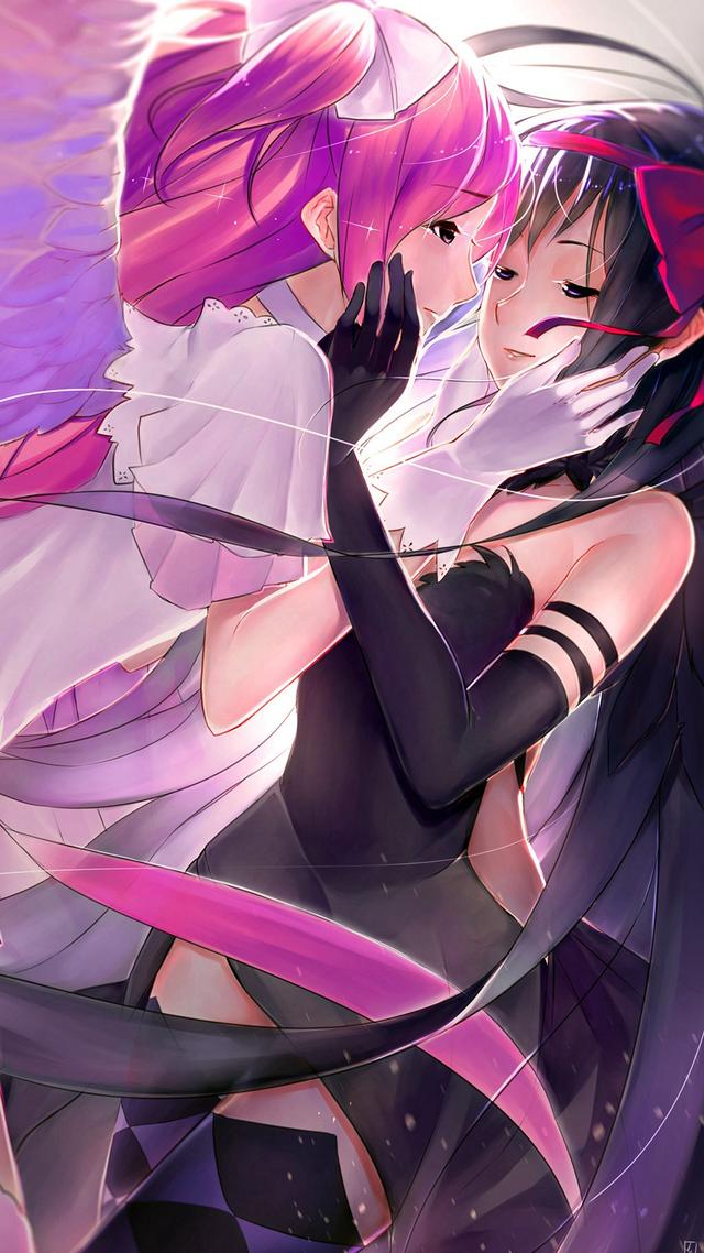 「动漫壁纸」动漫美女性感插画手机壁纸