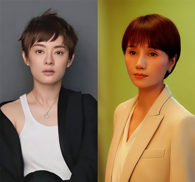 “挂耳短发”才是最适合40+女人的发型，看孙俪、袁泉你就明白了