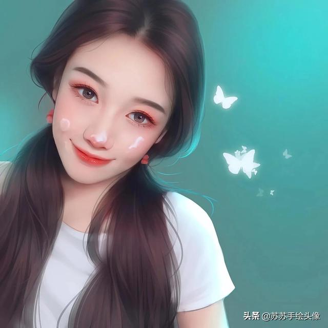 换个头像吧,清纯唯美的女生头像,网友纷纷夸赞