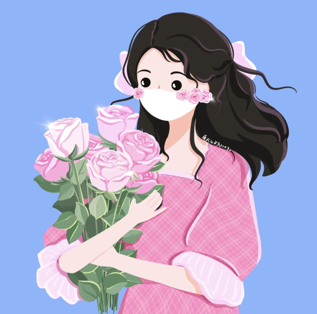 简直是萌妹天花板，超萌且治愈的Q版小女孩插画，看起来十分软萌