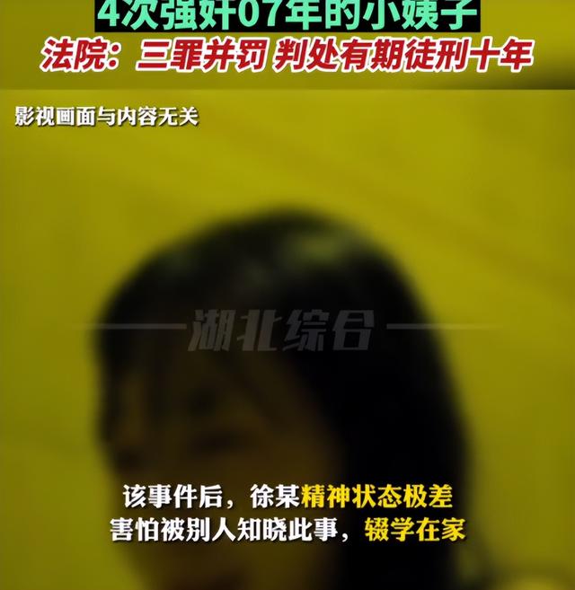 【爱情的背叛：家庭出轨的悲惨代价】姐夫4次强奸小姨子十年徒刑