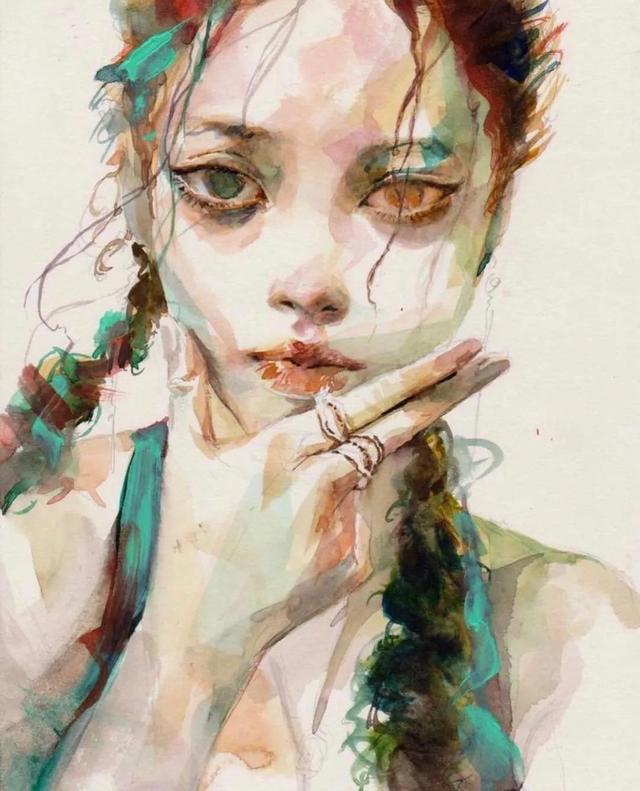 雾感头像｜颓废风格也不错