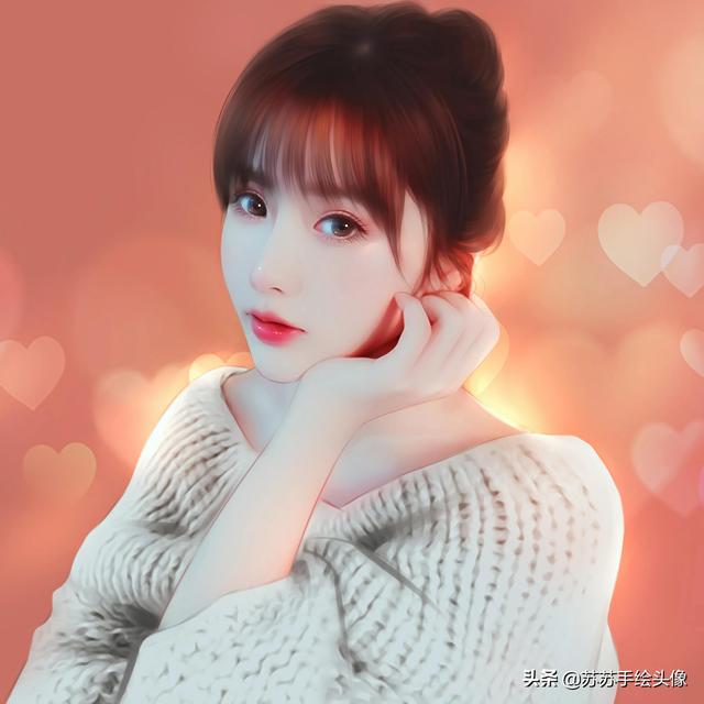 换个头像吧,清纯唯美的女生头像,网友纷纷夸赞